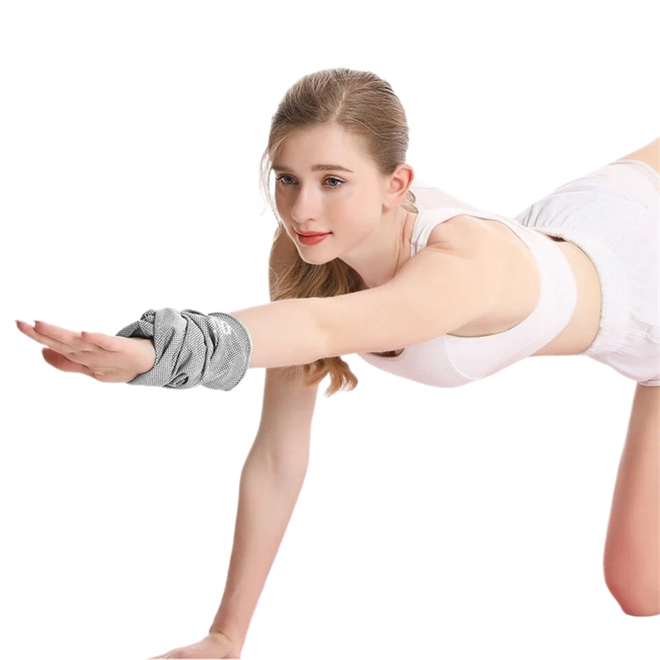 AOLIKES Cooling Sports Towel Protector Wrist Quick Dry Cooling Yoga Sweat Wipe Ice Fitness Outdoor Portable Sweat Absorber — view 5