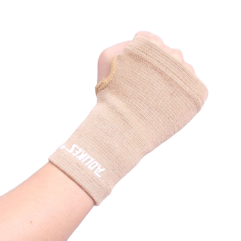 Aolikes Sports Wrist Protection Breathable Knitted Fabric Breathable Sleeve Palm Support Wrist Support Brace — view 8