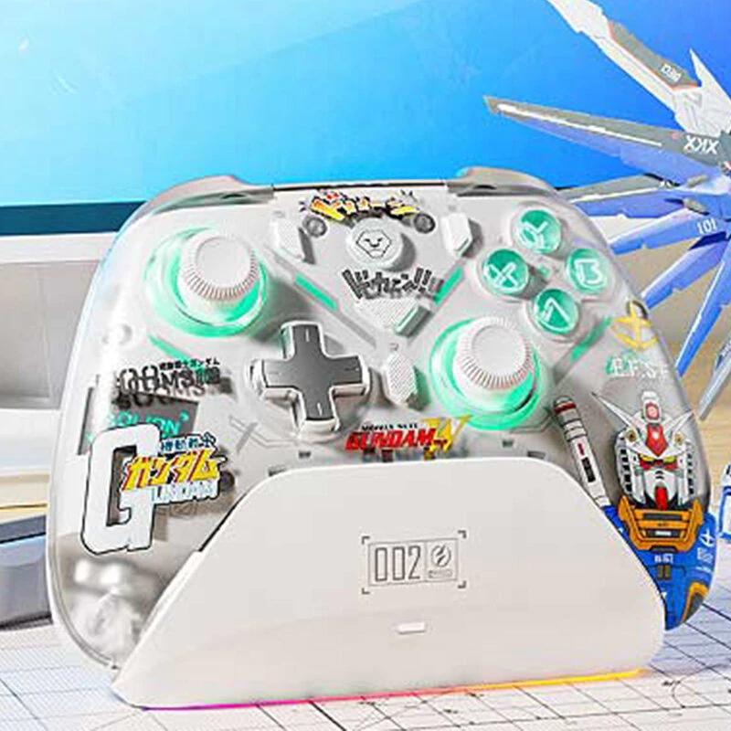 AOLION AL-K20 Tri-mode Wireless Gaming Controller with Hall Joystick and Hall Triggers 1000mAh for PC Steam Switch Android iOS — view 4