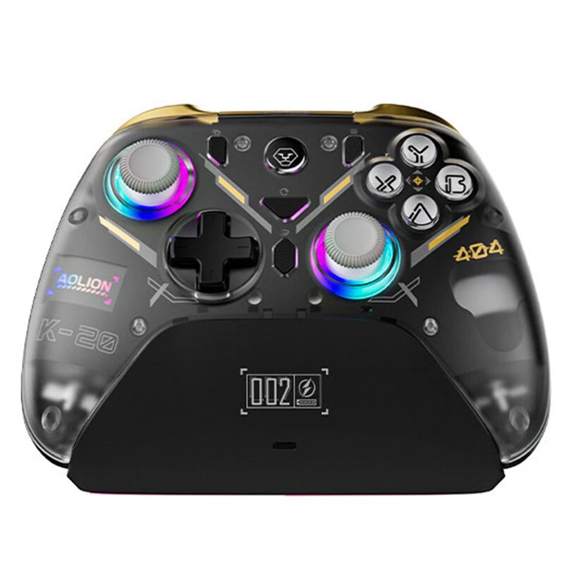 AOLION AL-K20 Tri-mode Wireless Gaming Controller with Hall Joystick and Hall Triggers 1000mAh for PC Steam Switch Android iOS — view 9