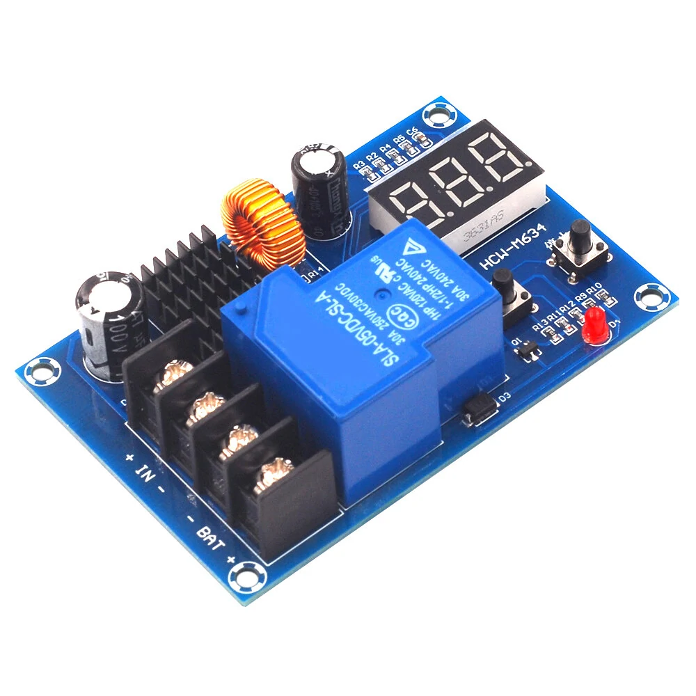 AOQDQDQD XH-M604 6-60V Battery Charger Control Module with Digital Full Charge Overcharge Protection Switch — view 4