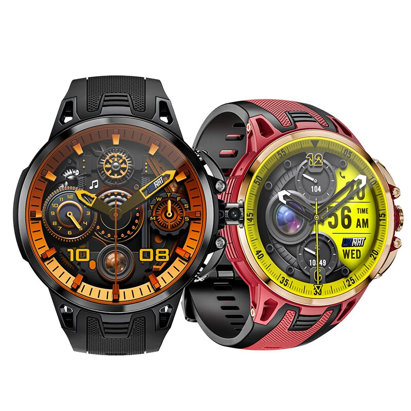 APPLLP 4 PRO 1.75-inch AMOLED Display with Pull-out Rotation Camera Heart Rate Blood Pressure Blood Oxygen Multi-sport Modes Music Playback GPS Positioning NFC Function 3G+32G 5G Network Smart Watch — view 2