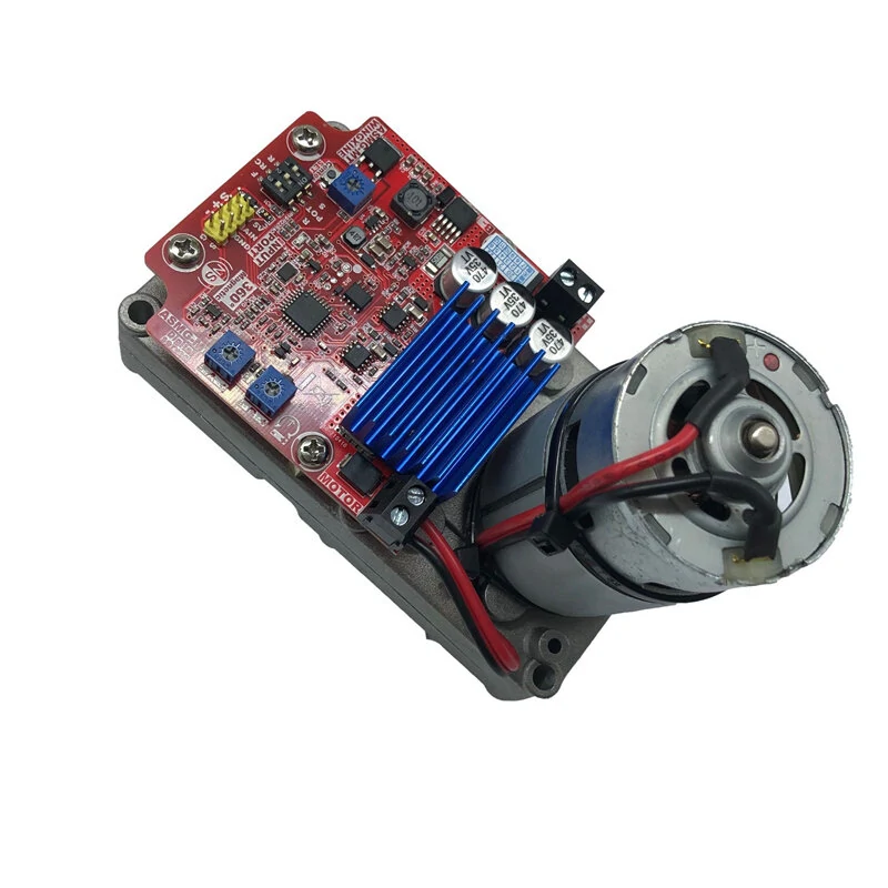 ASMG-MTB Magnetic Encoded 360° High Power High Torque Servo 500KG Robot Steering Motor Software Large Mechanical Arm 12V-24V — view 2