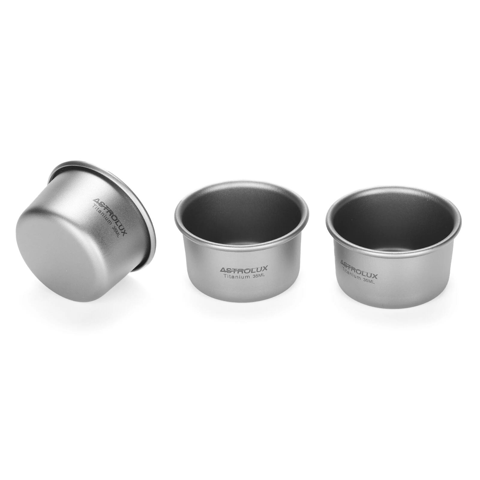 Astrolux® Ti-C1 Titanium Cup Titanium Tea Cup Outdoor Camping Tableware Drinking Mug Picnic Daily Drinkware Home Use Outdoor Backpacking Hiking — view 4