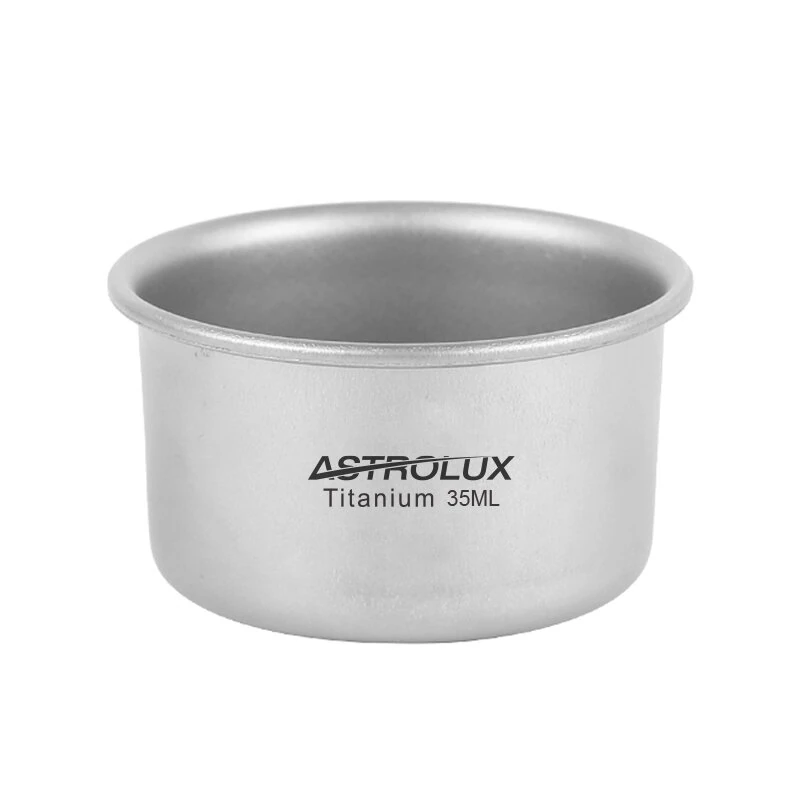 Astrolux® Ti-C1 Titanium Cup Titanium Tea Cup Outdoor Camping Tableware Drinking Mug Picnic Daily Drinkware Home Use Outdoor Backpacking Hiking — view 8