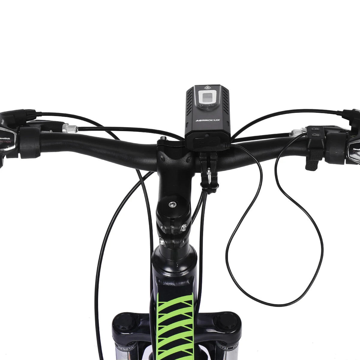 Astrolux® BL06 3+3 LEDs 2000LM Bike Headlight Dual Distance Beam 10000mAh Phone Power Bank Bike Light USB Rechargeable LED Handlebar Flashlight for Electric Bike Electric Scooter MTB Bicycle — view 7