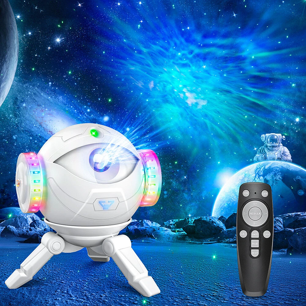 Astronaut Projection Lamp with Remote Control Children's Toy Gift Spaceman Multiple RGB Color Options Starry Sky Atmosphere Lamp — view 2