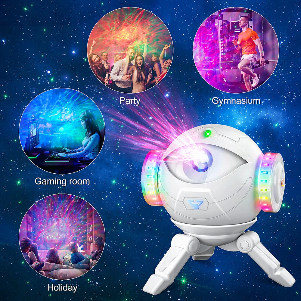 Astronaut Projection Lamp with Remote Control Children's Toy Gift Spaceman Multiple RGB Color Options Starry Sky Atmosphere Lamp — view 5