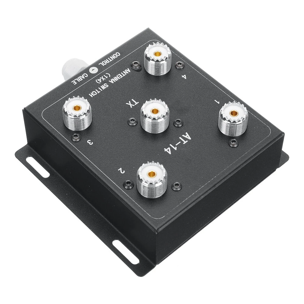 AT-14 4-Way Coax Remote Antenna Switch Convenient Switching 1.8MHz-60MHz 500W PEP — view 9