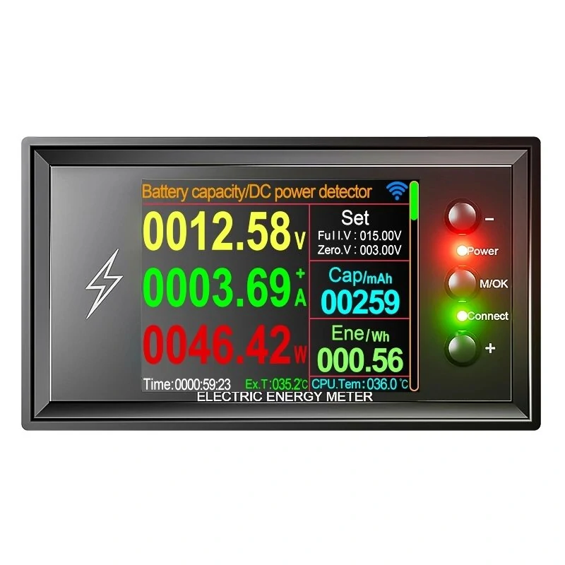 ATORCH DT20 DC Meter Lithium Battery Power Capacity Tester 420V 30A-600A DC Voltage WiFi Online Version Bidirectional Ammeter — view 3