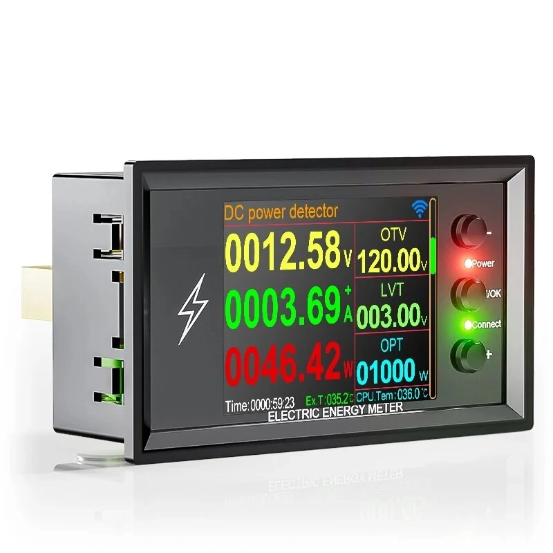 ATORCH DT20 DC Meter Lithium Battery Power Capacity Tester 420V 30A-600A DC Voltage WiFi Online Version Bidirectional Ammeter — view 4