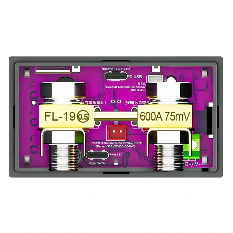ATORCH DT20 DC Meter Lithium Battery Power Capacity Tester 420V 30A-600A DC Voltage WiFi Online Version Bidirectional Ammeter — view 7