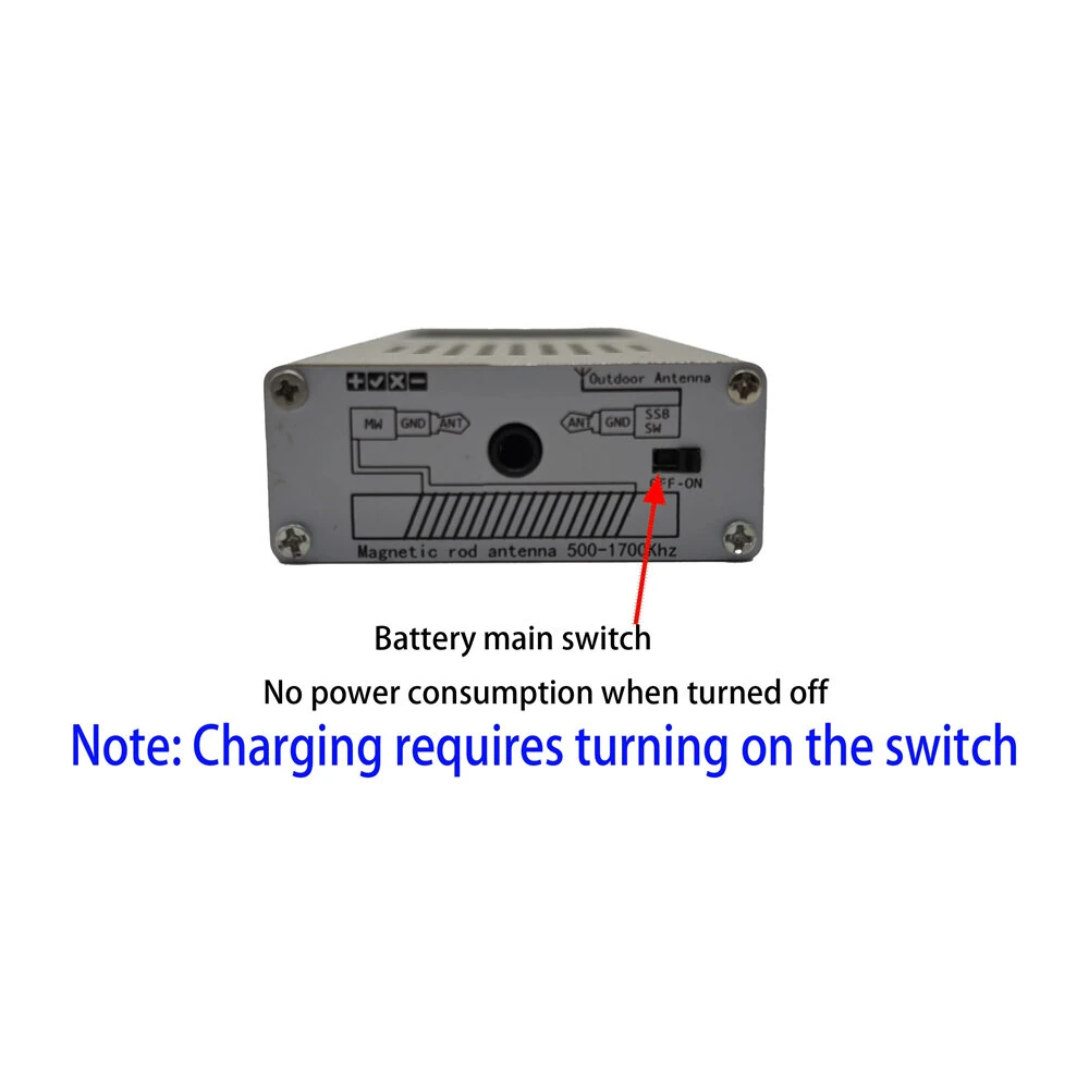 ATS120Pro FM LW MW SW SSB Full Band Radio Receiver 6.5-inch Touchscreen Bluetooth 5.0 CW Decoder Li-ion Battery High-Fidelity Audio — view 4