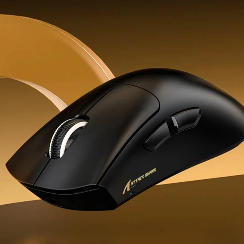 ATTACK SHARK V8 Dual 8K Gaming Wireless Mouse Three-mode PAW3950MAX Sensor 42000DPI 0.168ms Key Delay 500mAh Battery E-sports Mice 59g Lightweight — view 5