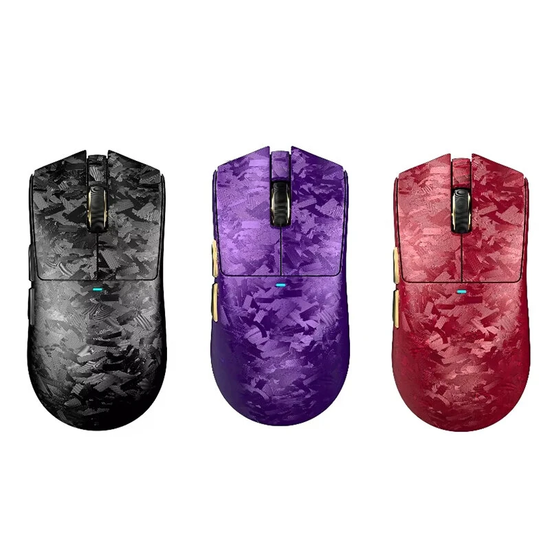ATTACK SHARK X11 Ultra Carbon Fibre Gaming Mouse Tri-mode PAW3950MAX 42000DPI 0.168ms Low Delay Dual 8KHz 2.4G/BT/Wired 59g Lightweigh — image 1