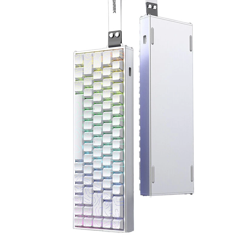 ATTACK SHARK X68MAX Aluminum HE Wired Mechanical Keyboard Hall Effect Magnetic Switch Hot-swappable RGB Light 8KHz 0.005mm RT Accuracy Gaming Keyboards