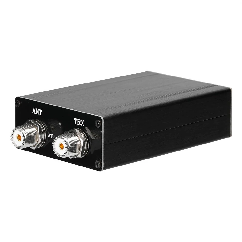 ATU-10-0A 20W 1.8-30MHz Mini Automatic Antenna Tuner OLED Display Aluminum Alloy Outcase with1800MAh Battery ATU Antenna Tuner — view 3