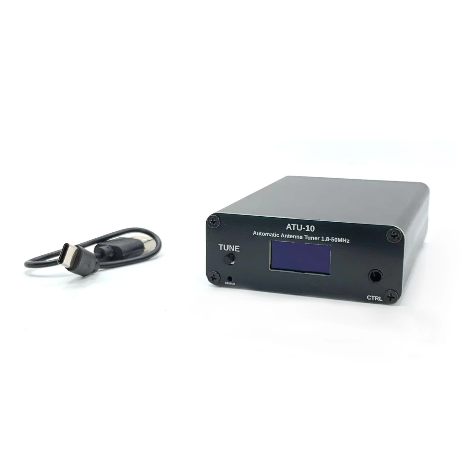 ATU10 Automatic Antenna Tuner with OLED Display Compatible with IC-705 Low Power Consumption for Ham Radio Adjustable SWR 1.3 — view 2
