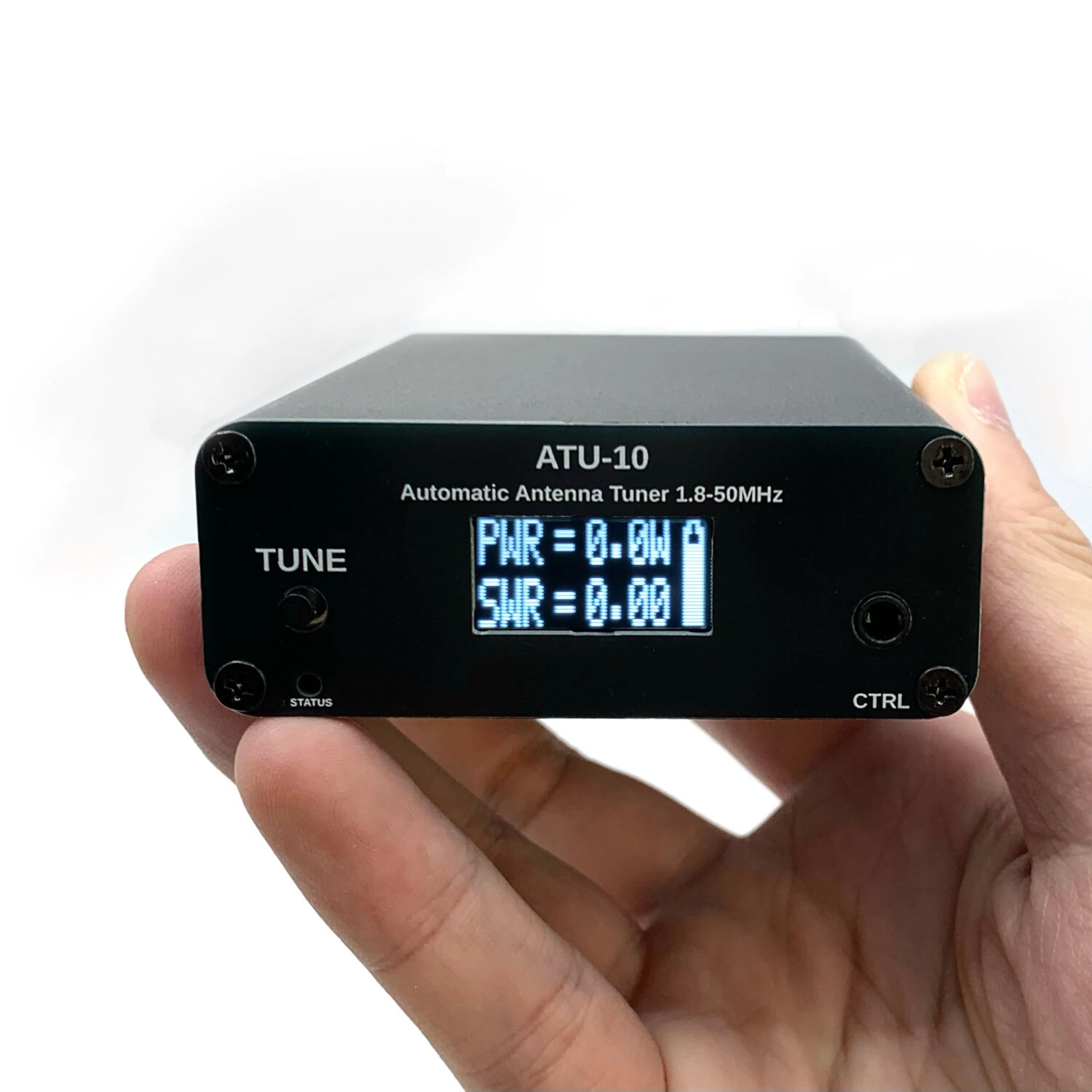 ATU10 Automatic Antenna Tuner with OLED Display Compatible with IC-705 Low Power Consumption for Ham Radio Adjustable SWR 1.3 — view 3