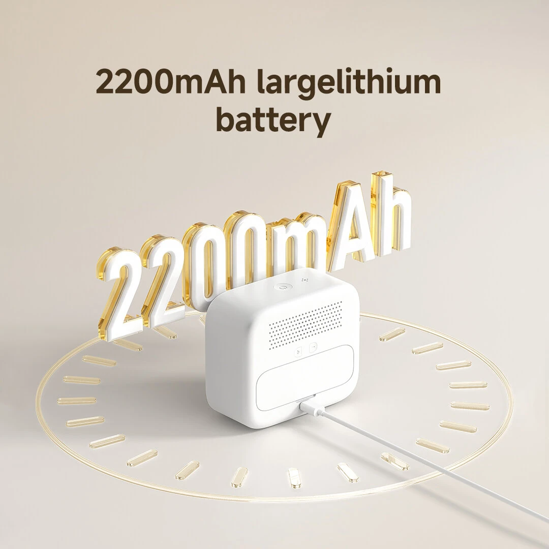 Atuman CF1 Multifunctional Carbon Dioxide Tester CO2 Temperature Humidity Display Clock display 3 inch Screen High Accuracy Type-C Charging 2200mAh Battery — view 7