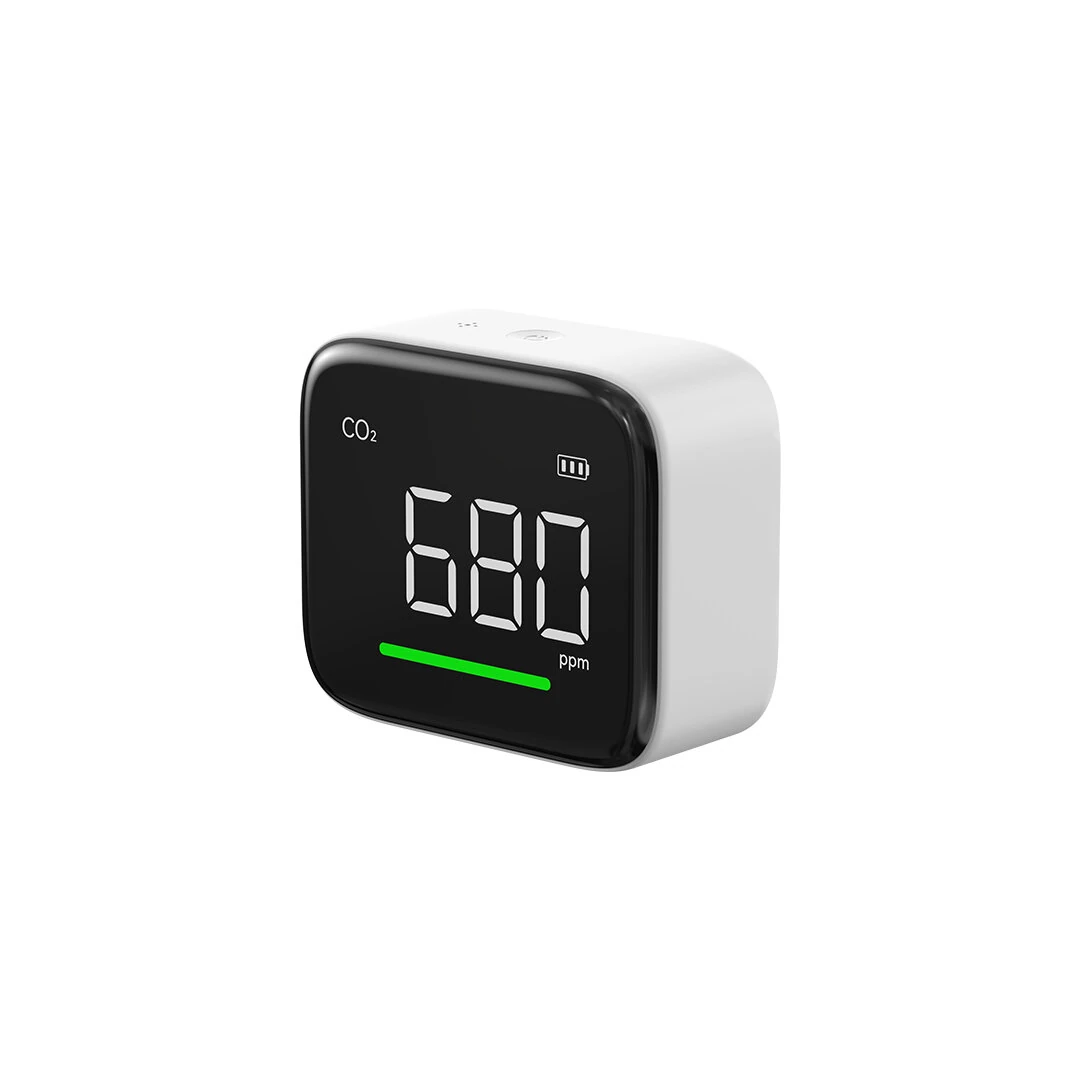 Atuman CF1 Multifunctional Carbon Dioxide Tester CO2 Temperature Humidity Display Clock display 3 inch Screen High Accuracy Type-C Charging 2200mAh Battery — view 9