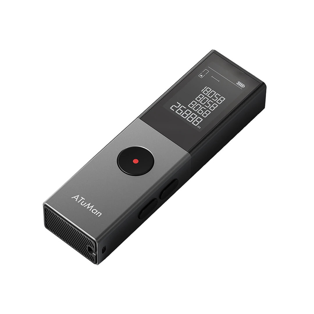 ATuMan LSB Laser Rangefinder 50m Measurement Range High Accuracy Rechargeable Battery Compact Design Multipurpose Tool
