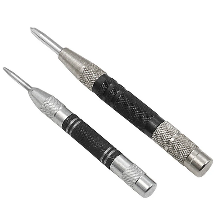 Automatic Centre Punch General Automatic Punch Woodworking Metal Drill Adjustable Spring Loaded Automatic Punch Hand Tools Sets — Pricio
