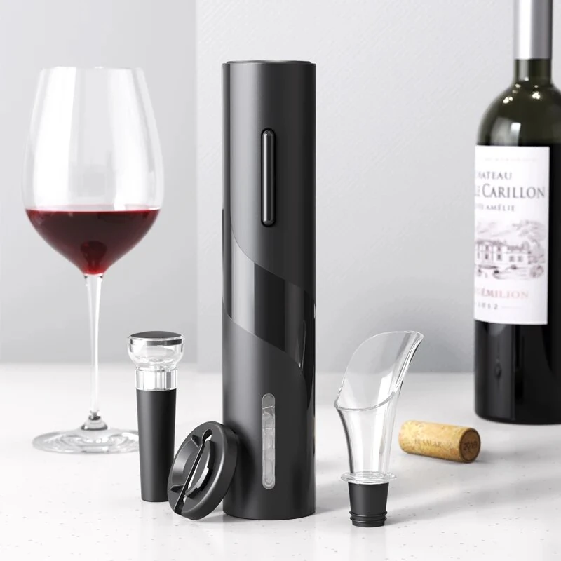 Automatic Electric Wine Openers USB Rechargeable Bottle Openers Corkscrew Wine Cap Opener — Pricio