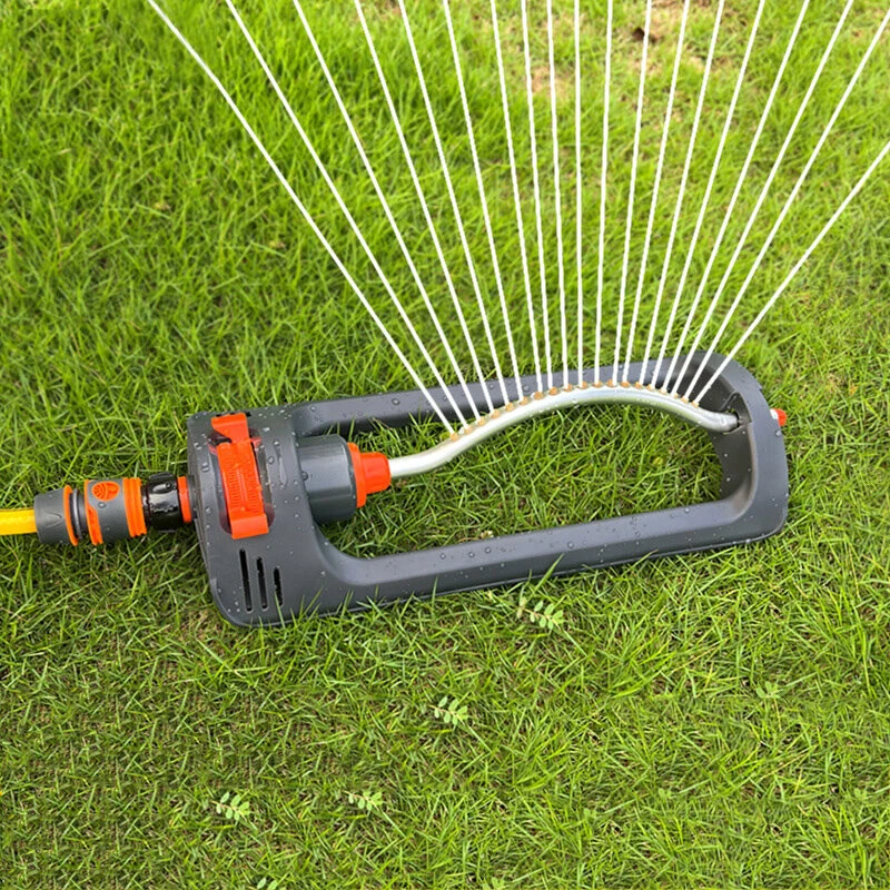 Automatic Oscillating Sprinkler 19 Hole 4 Modes Lawn & Garden Essential Watering System Irrigation Device for Home Gardens Agricultural Fields Water Sprinkler for Lawn — Pricio