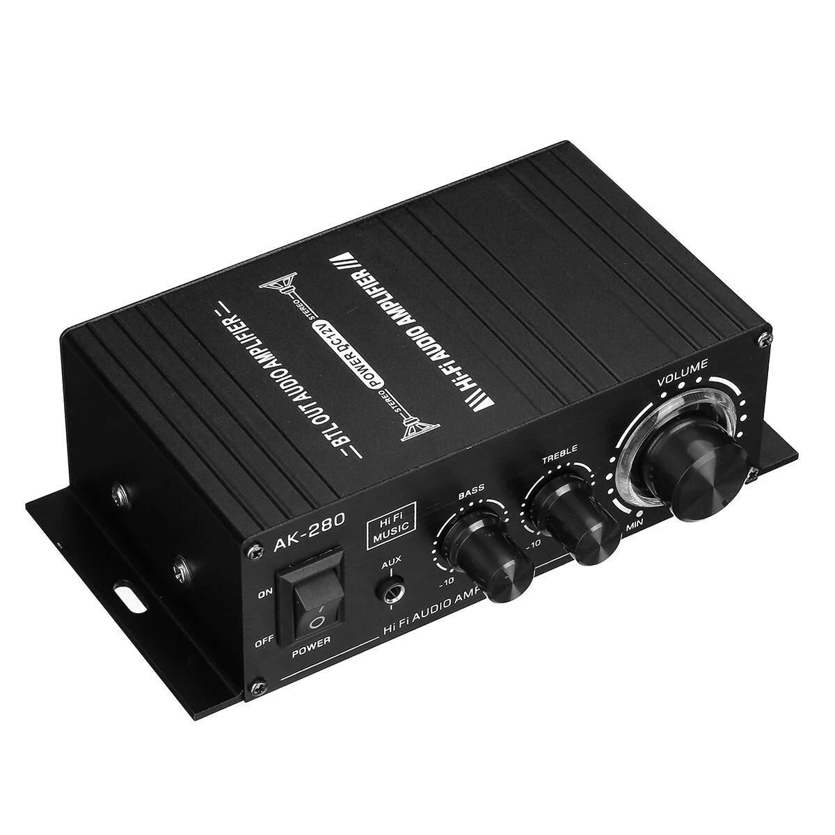 AUTSOME 12V  40Wx2 Power Amplifier 2.0 Channel  90DB Car Small Power Amplifier — view 5