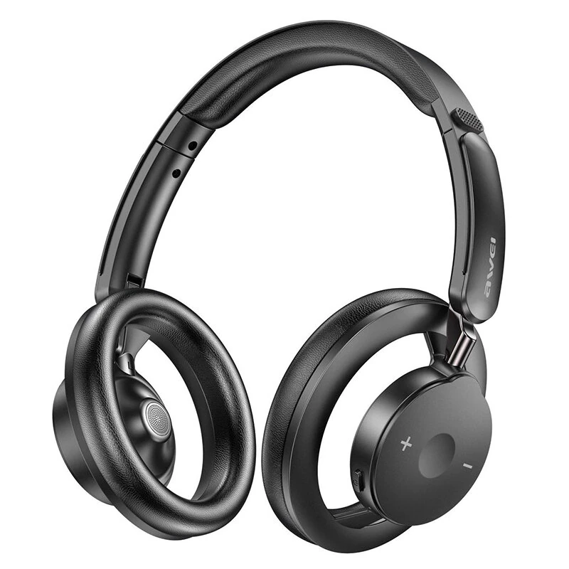 AWEI AT33 Gaming Headset Wireless bluetooth 6.0 Headphone 40mm Large Unit Deep Bass 40H Playback Ergonomics Lightweight E-sports Headphones with Mic