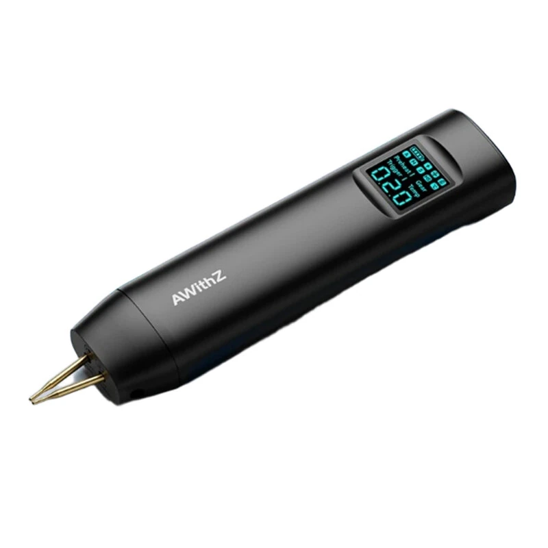 AWithZ HD2 Portable Spot Welder 90 Level Adjustable Lithium Battery Powered Welding Tool Type-C USB Charger Dual Pulse Up to 0.25mm Nickel Strip