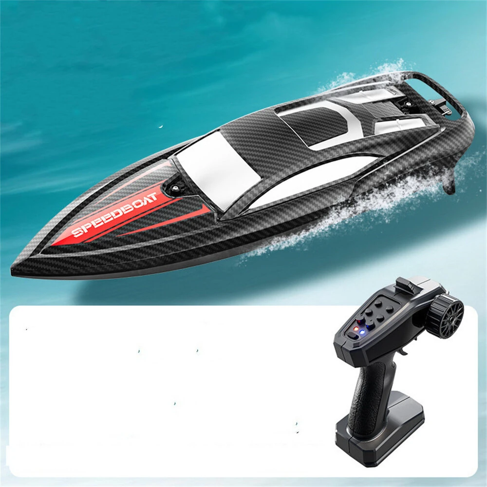 B3601 RTR 2.4G 30km/h RC Boat Waterproof Capsized Reset Ship High Speed Racing Remote Control Speedboat Vehicles Models Toys