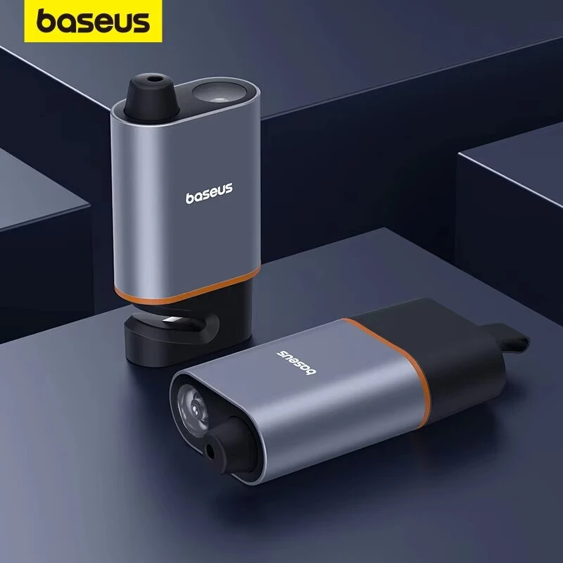 Baseus 3 in 1 Car Safety Hammer U-shaped Emergency Auto Escape Seat Belt Cutter Window Class Break with SOS LED Lamp — view 3