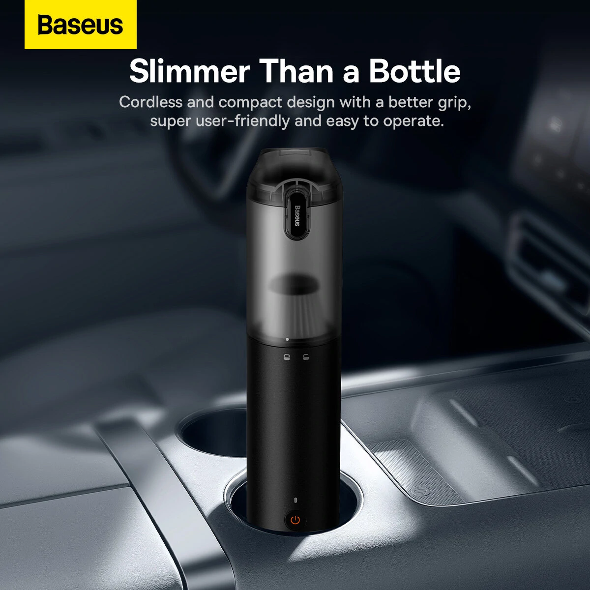Baseus 4 in1 12000Pa Car Vacuum Cleaner Air Pump Cordless Vacuum Cleaner Mini Portable Vacuum Cleaner For Household — view 6