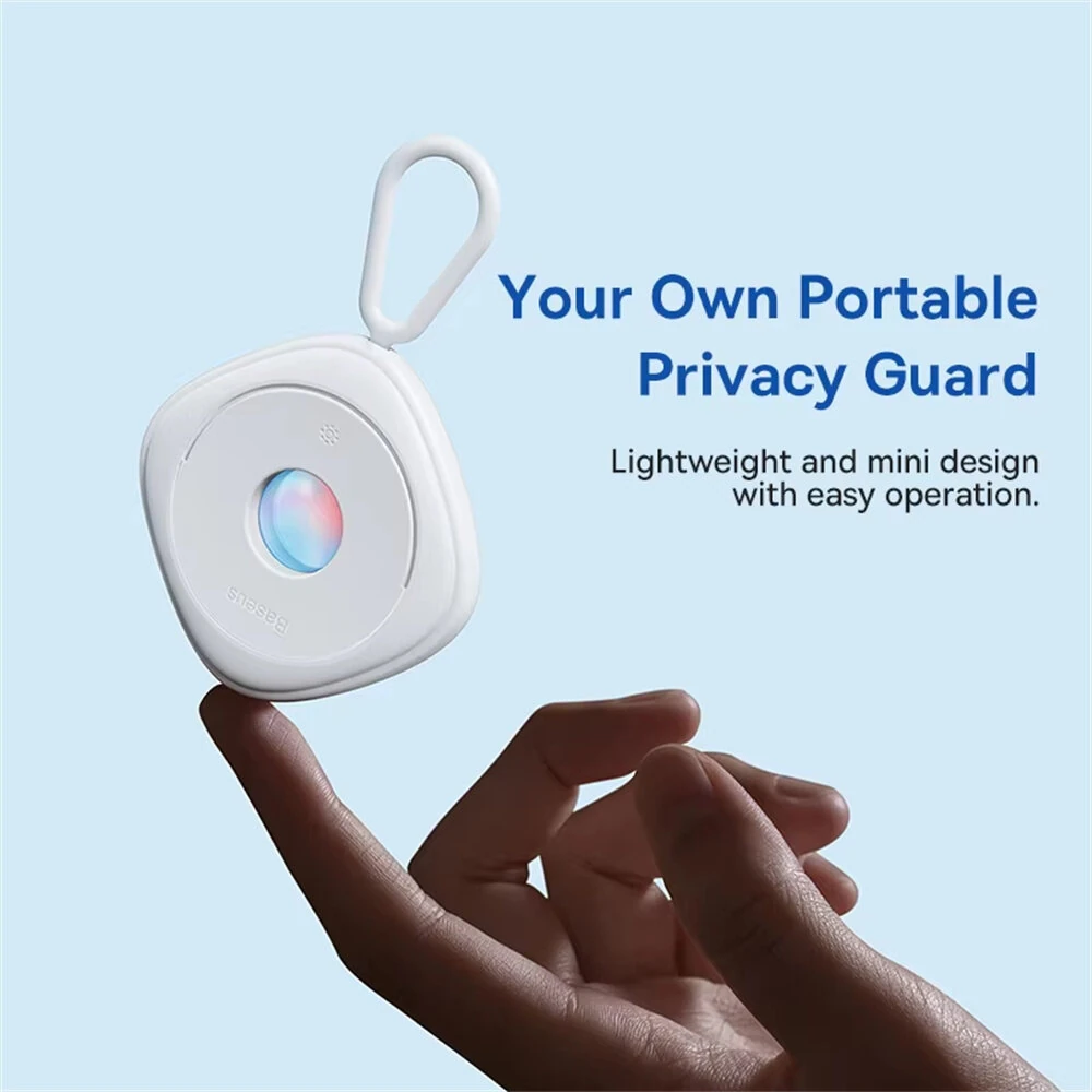 Baseus Camera Detector for Anti Candid Security Protection Mini Pinhole Camera Lens Detect Gadget Hotel Peeping Detector — view 7