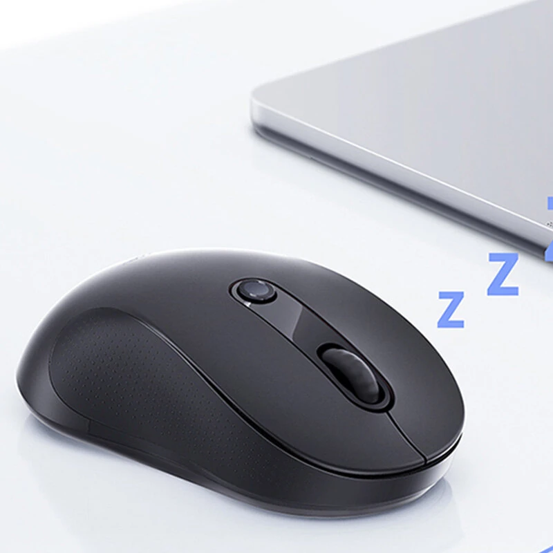 Baseus F02 bluetooth 5.3 Ergonomic Wireless Mouse 1600 DPI 70g Lightweight Portable Mute Mice for Laptop Macbook Computer — view 5