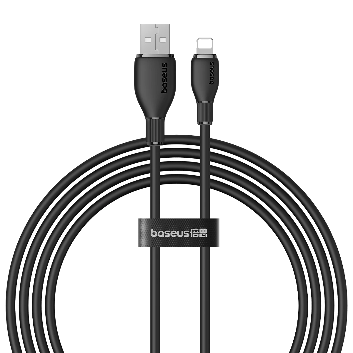 Baseus Ultra-Fast 2.4A USB-A to iP Cable Fast Charging Data Transmission Copper Core Line 1M/2M Long for iPhone 14 14Pro 13 12 Pro Max