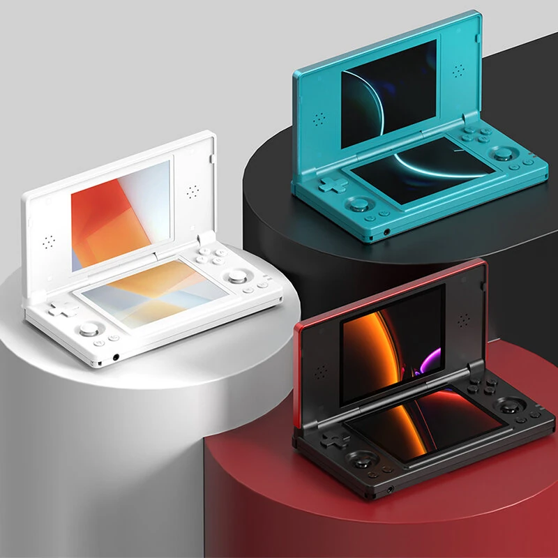 [Basic version] ANBERNIC RG DS Dual Screen Android 14 Handheld Game Console 4-Inch IPS Touchscreen 4000mAh Battery Multiplayer Retro Game Console Built-in Dual HiFi Stereo Speakers Six-axis Gyro Function — view 8