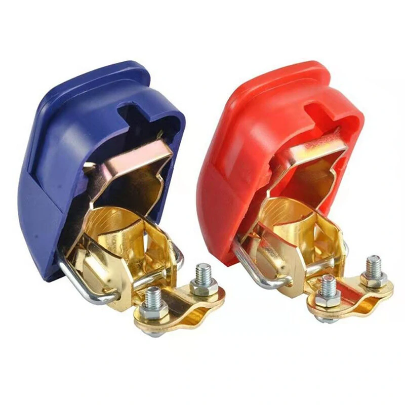 Battery Clamp Clip Car Battery Pile Head Pure Copper Thickened Battery Column Connector Clip Battery Terminal Block — Pricio