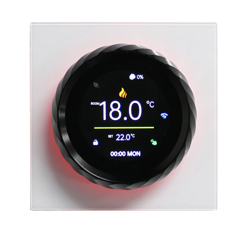 BECA 5A WiFi Smart Knob Thermostat Water Heating Touch Screen App Voice Control with Alexa Google Assistant — image 1