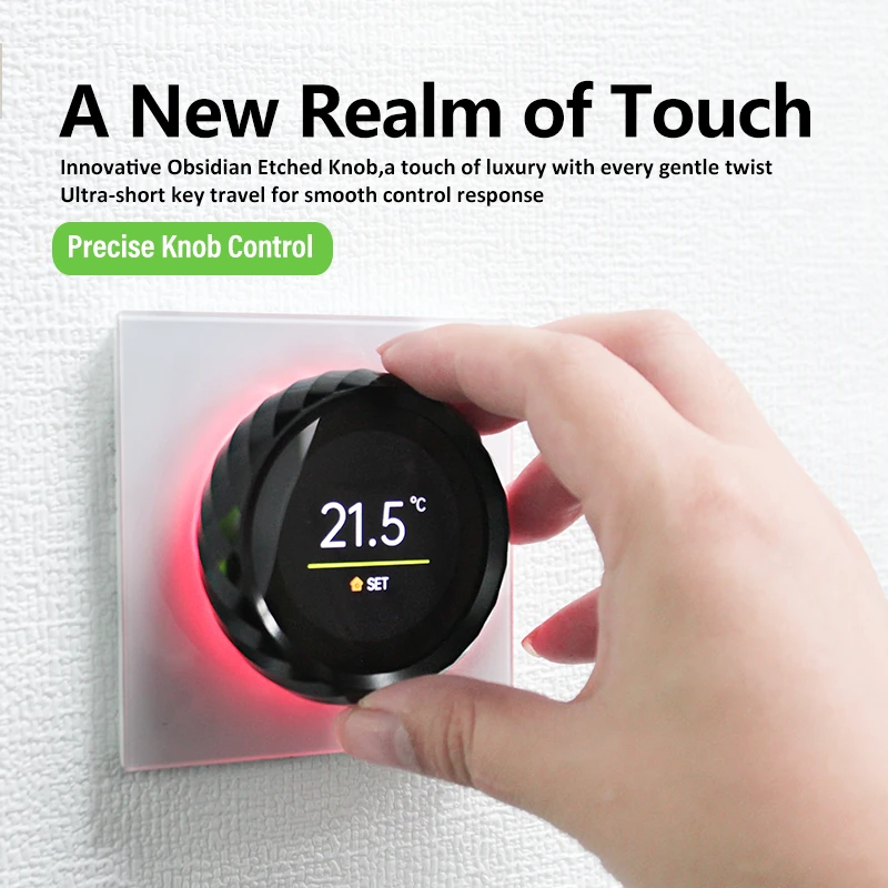 BECA 5A WiFi Smart Knob Thermostat Water Heating Touch Screen App Voice Control with Alexa Google Assistant — view 8