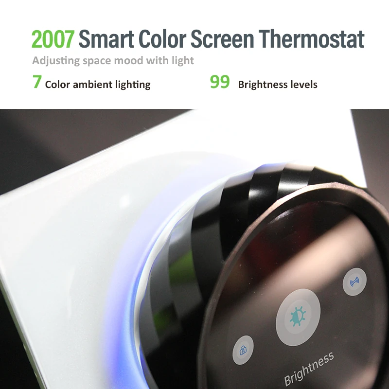 BECA 5A WiFi Smart Knob Thermostat Water Heating Touch Screen App Voice Control with Alexa Google Assistant — view 9
