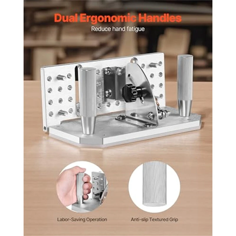 Belt Grinder Knife Jig Adjustable 85-115 Degree Aluminum Alloy Knife Sharpening Guide Compatible with Belt Sander Bench Grinder Knife Sharpener — view 5