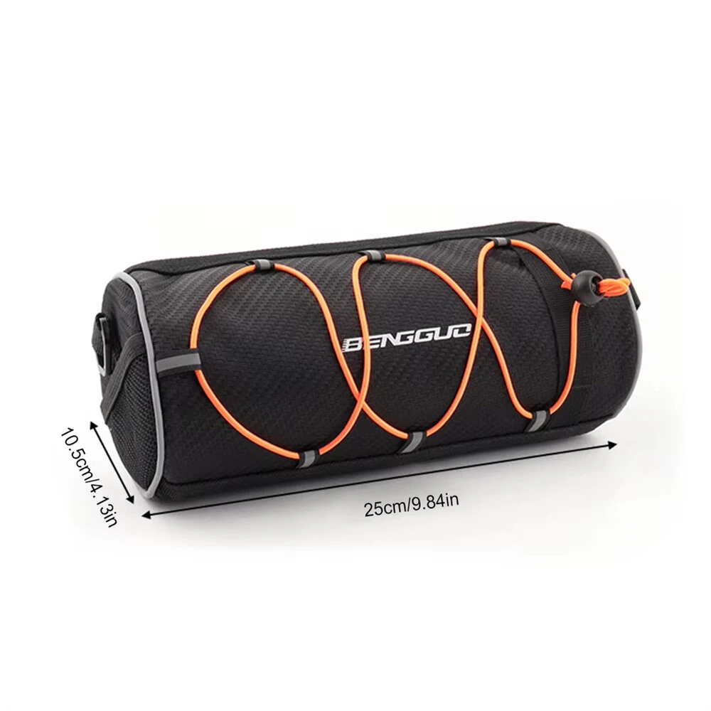 BENGGUO 2.5L Multi-functional Bike Handlebar Bag Portable Reflective Large Capacity Storage Shoulder Bag Bicycle Bag for Outdoor Cycling — view 9