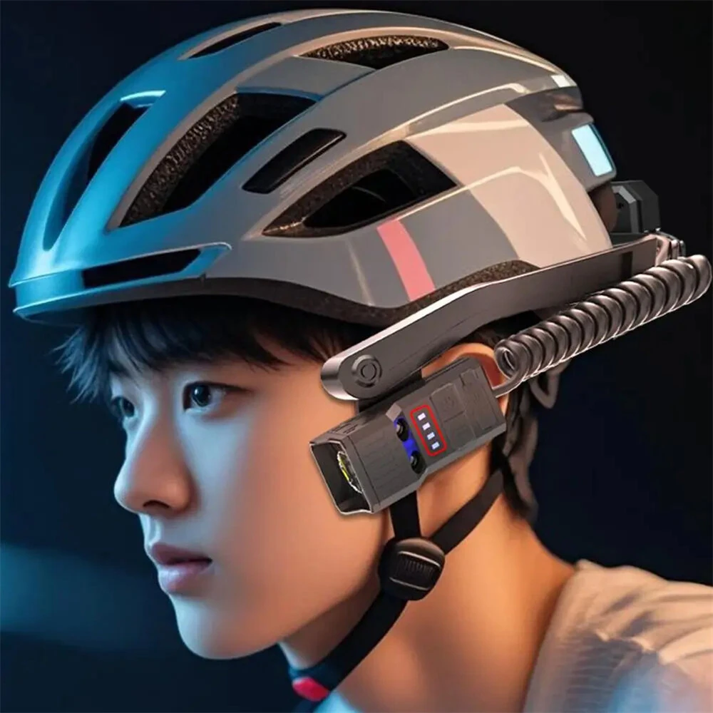 Bikight  1200 Lumens Smart Sensor Headlamp Hand Motion Control USB Rechargeable Headlight IPX5 Waterproof Adjustable Brightness Ultra Lightweight LED Fishing Running Cycling Head Light — view 4