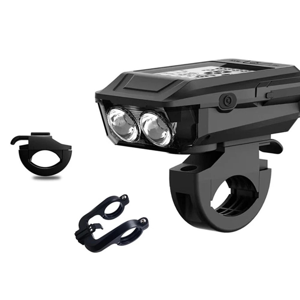 BIKIGHT 3 in 1 GPS Wireless Bicycle Computer 120dB Cycling Horn 900LM Bike Headlight Type-C Charging Speedometer Horn Light for MTB Night Riding Safety — view 8