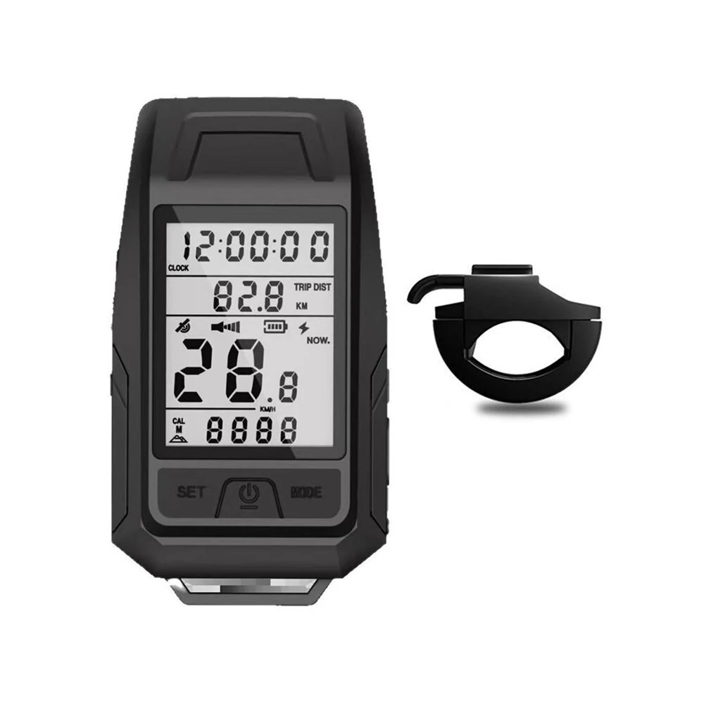 BIKIGHT 3 in 1 GPS Wireless Bicycle Computer 120dB Cycling Horn 900LM Bike Headlight Type-C Charging Speedometer Horn Light for MTB Night Riding Safety — view 9