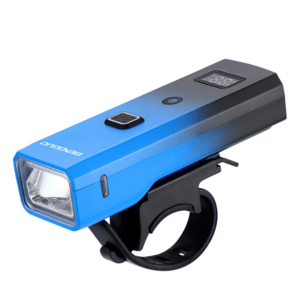 BIKIGHT 400LM Smart Light Sensor Bicycle Headlight with Digital Display 2000mAh Type-C Charging 4 Light Modes Waterproof Bike Front Light for Outdoor Night Cycling Safety — view 9