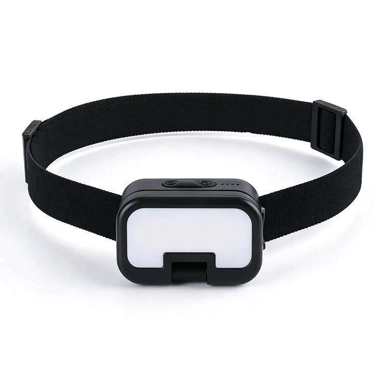 BIKIGHT 900 Lumen 180° Rotating Dual-Head Ultra-Bright Headlamp 1000mAh Battery Three Light Source IP66 Waterproof for Outdoor Fishing — view 2